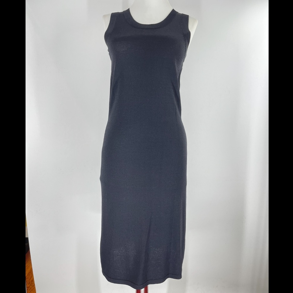 Kate hill petite small PS black knit sweater dress
